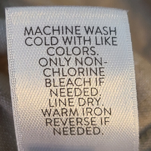 J Jill Linen Stretch Ankle Pants XL Petite Light Beige Button Hem Side Zipper - Picture 9 of 10